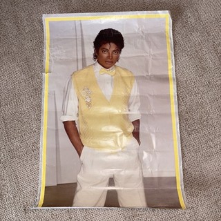 ORIGINAL POSTER 1983 MICHAEL JACKSON