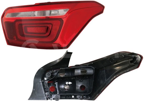 Luz Trasera P21W PY21W W16W Para Citroën C-Elysee - Imagen 3 de 3