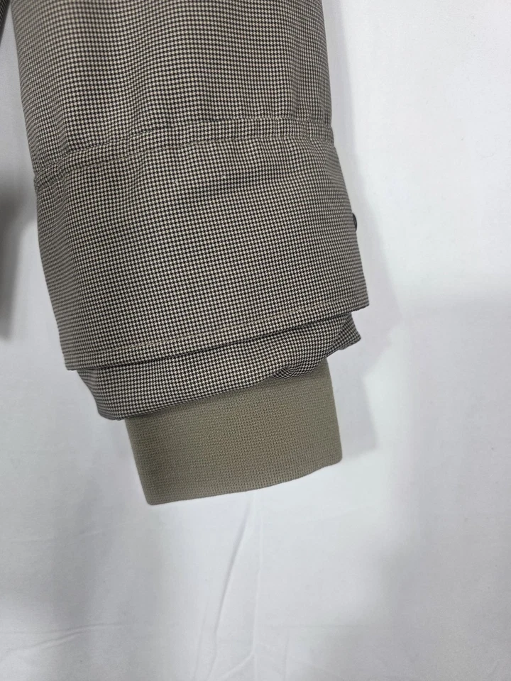 Zero Restriction Mens Gingham Golf Wind Jacket National Golf Club L  - Image 3 of 4