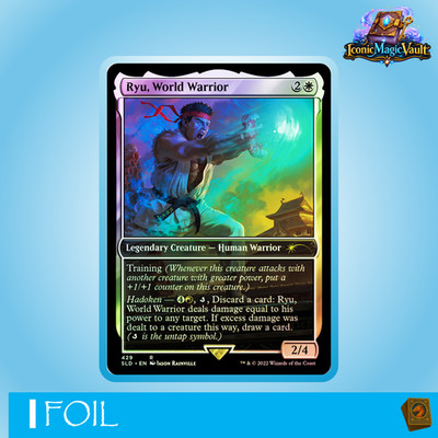 Ryu, World Warrior | Foil | MTG | Secret Lair x Street Fighter | EN | NM | R