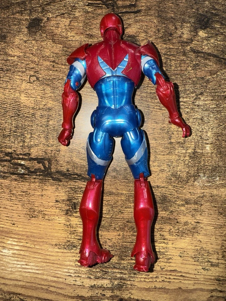 Figura Hasbro Marvel Legends Iron Man Iron Patriot 2012 Iron Monger Series 6" Foto 2 de 4
