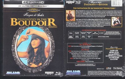 Eugenie Philosophy in the Boudoir (4K UHD/Blu-ray) 1970 with Slipcover New