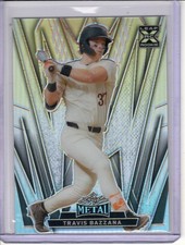 2024 LEAF METAL  TRAVIS BAZZANA ROOKIE/RC #14/185 *SILVER*