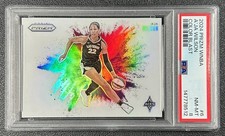 A'JA WILSON PSA 8 2024 PANINI WNBA PRIZM #6 COLOR BLAST ACES SP 8512