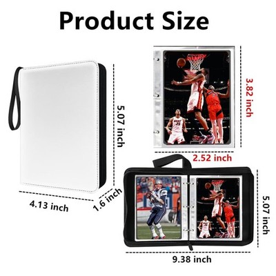 Mini Card Binder, 1-Pocket Super Lightweight Zipper Binder Holds 80+ Trading ... | eBay Mini Card Binder, 1-Pocket Super Lightweight Zipper Binder Holds 80+ Trading ... | eBay