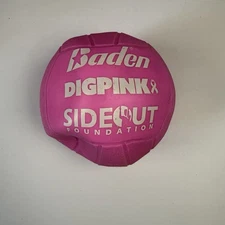 Baden Micro Mini DIG PINK Volleyball Pink Ribbon Breast Cancer Awareness  Ball