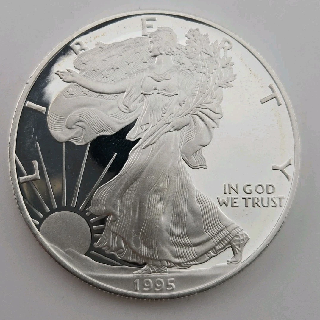25+ American Eagle Uncertified 1995 Silver Bullion Coins for sale