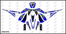 ETM RTR graphics kit decals  THICK AND HIGH GLOSS .....