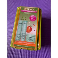 Amika Play Your Strength Hair Set The Kure Shampoo Conditioner Repair Mask New