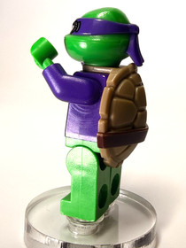 LEGO TMNT DONATELLO Minifigure w goggles tnt028 Teenage Mutant Ninja Turtles