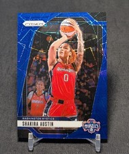 Shakira Austin Blue Velocity 2024 Prizm WNBA Basketball #134 Washington Mystics