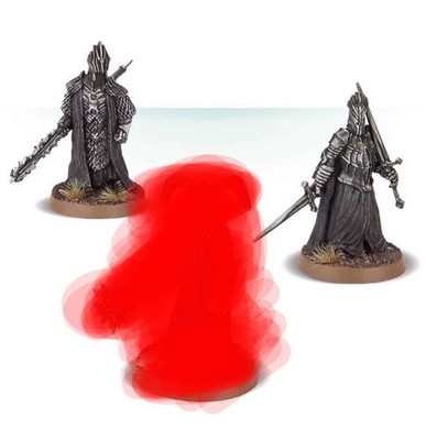 Herr Der Ringe Tabletop Nazgul Dol Guldur Hobbit MESBG GW HDR Lingering Shadow
