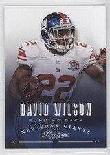 2013 Panini Prestige David Wilson #130 0w8