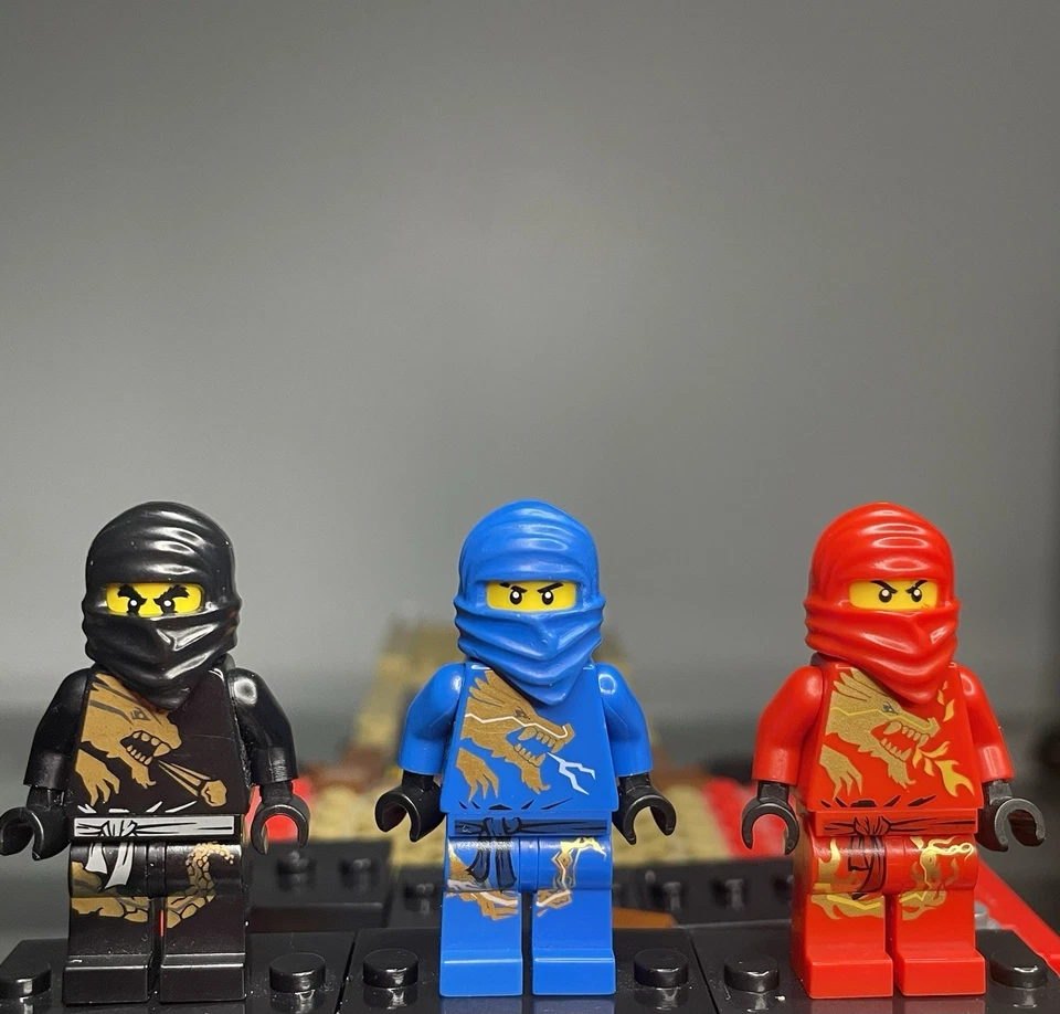 Lego Ninjago DX Ninjago Lot Of 3 Jay Dx, Cole Dx, Kai Dx - Image 2 of 3