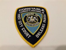 Orleans Parish Constable State Louisiana LA Police