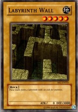 Labyrinth Wall SRL-055 Yu-Gi-Oh! Unlimited Light Play