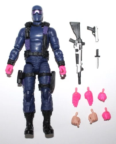 PURGE 649 - 161 Snake Eyes Figure - GIJOE CLASSIFIED SERIES 161 6" Scale 1/12