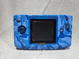 SNK NEOGEO POCKET COLOR CAMOUFLAGE BLUE CONSOLE  TESTED & WORKING 