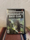 Fisherman's Bass Club (Sony PlayStation 2, 2003) CIB COMPLETE