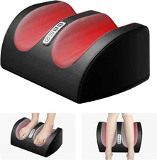 Shiatsu Foot Massager Machine with Heat, Foot and Calf Massager with Massage Rol