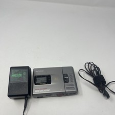 Sony MD Walkman MZ-R30 Portable MiniDisc Player With Charger Tested Working