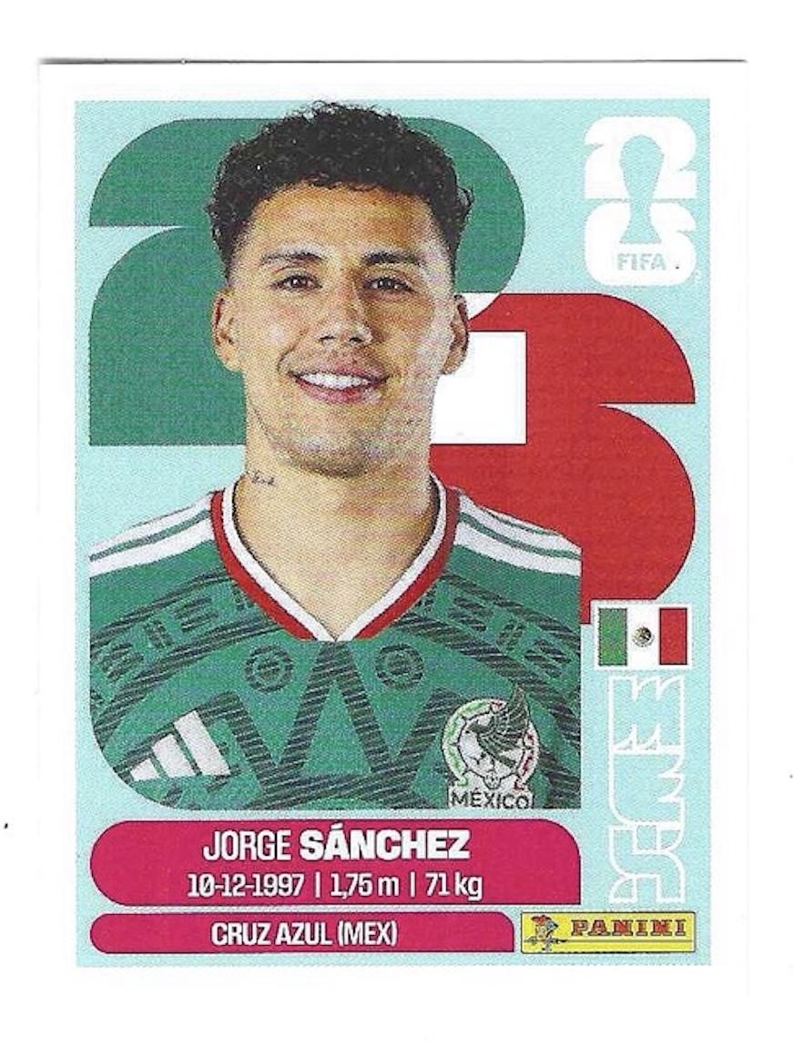 JORGE SANCHEZ Panini FIFA World Cup 2026 Sticker #MEX4 Mexico