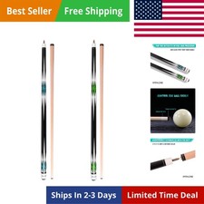 Pool Cue Stick - 58 inch Canadian Maple Billiard Pool Stick