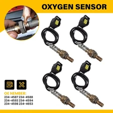 4X Oxygen O2 Sensors For Jeep Wrangler V6 3.6L 3.8L L6 4.0L 2001-2018 234-4030 R