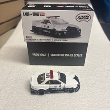 Mini GT Kaido House 1:64 Nissan Skyline GT-R (R34) V2 Aero Japan Police KHMG120