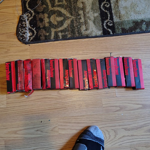 Kershaw Lot of Empty Folding Knife Boxes Packaging Red & Black