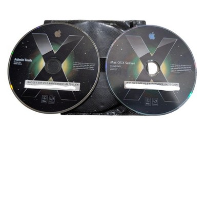Apple Mac OS X Server 10.5 Install DVD Admin Tools Unlimited Client 2-Disc Set