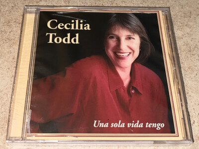 Cecilia Todd - Una Sola Vida Tengo CD Rare OOP NEW Sealed 