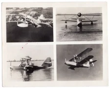 1946 Curtiss CA-1 Commander Amphibian Aircraft Original News Photo