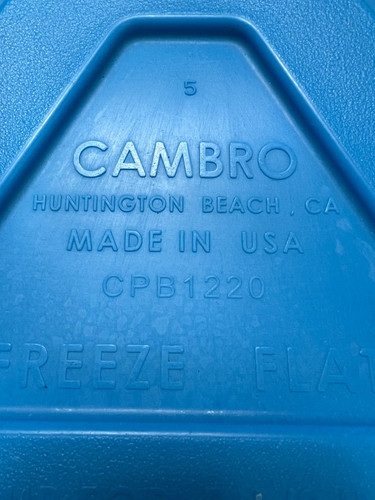 Cambro CPB1220 Buffet CAM Chiller Ice Pack