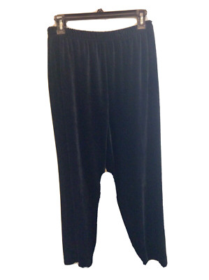 El La Womens Pants Velvet Velour Size Medium MEGA SALE ENTIRE SITE