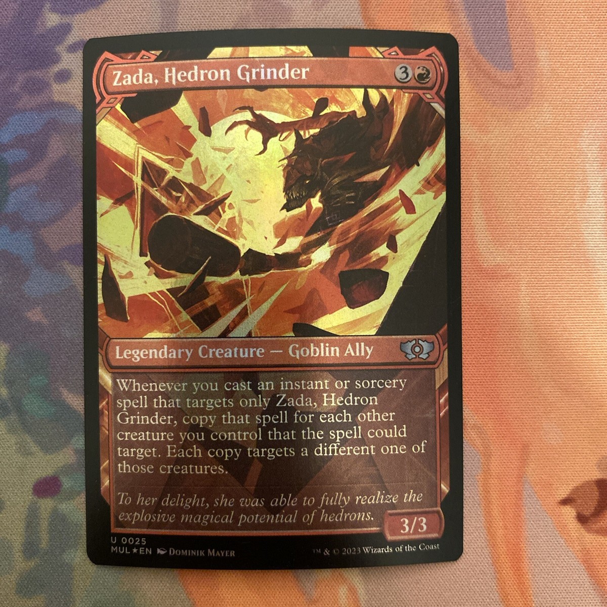 MTG MOM Multiverse Legends *FOIL* U Zada Hedron Grinder #0025 | eBay