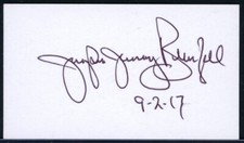 Jumpin' Jim Brunzell Autograph