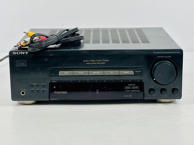 SONY STR-V200 AM FM Home Theater Stereo Receiver Tested and Works