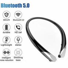 Wireless Bluetooth Sport Headset Neckband Mic Stereo Headphone Earphone Earbud