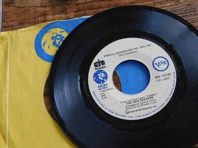 THE NEW SEEKERS PINBALL WIZARD/SEE ME, FEEL ME / COME SOFTLY T 45 RPM RECORD 064