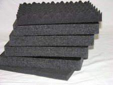 6pc military grade solid closed cell replacement foam fit your Pelican 1300 case