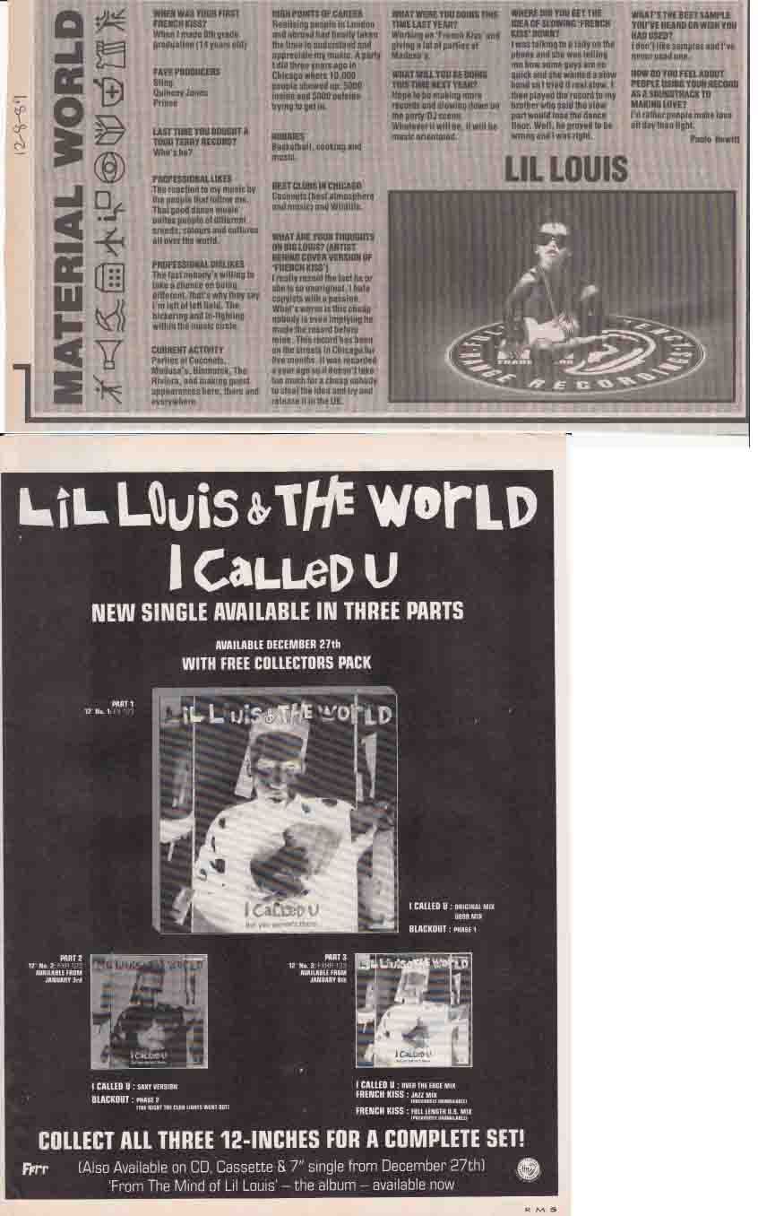 Lil Louis Cuttings Collection