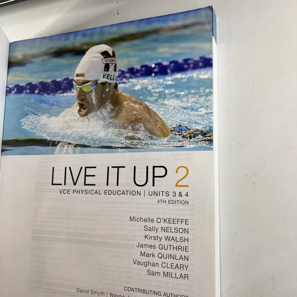 Live It Up 2 Jacaranda VCE Physical Education Units 3 & 4 4th Fourth Edition - Image 2 of 4