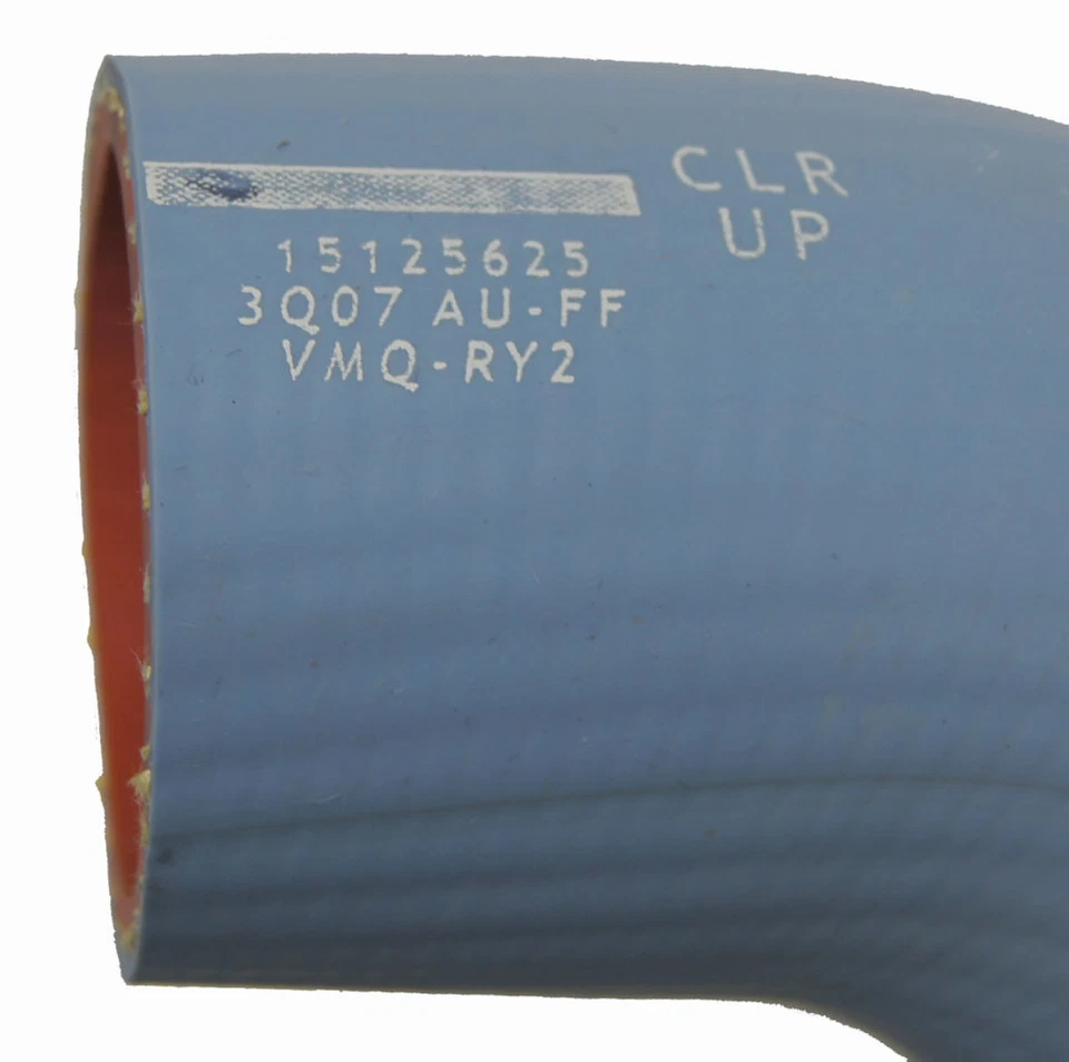 2004-2009 GMC Topkick/Chevy Kodiak Lower Radiator Outlet Hose Silicone 15125625 - Image 3 of 3