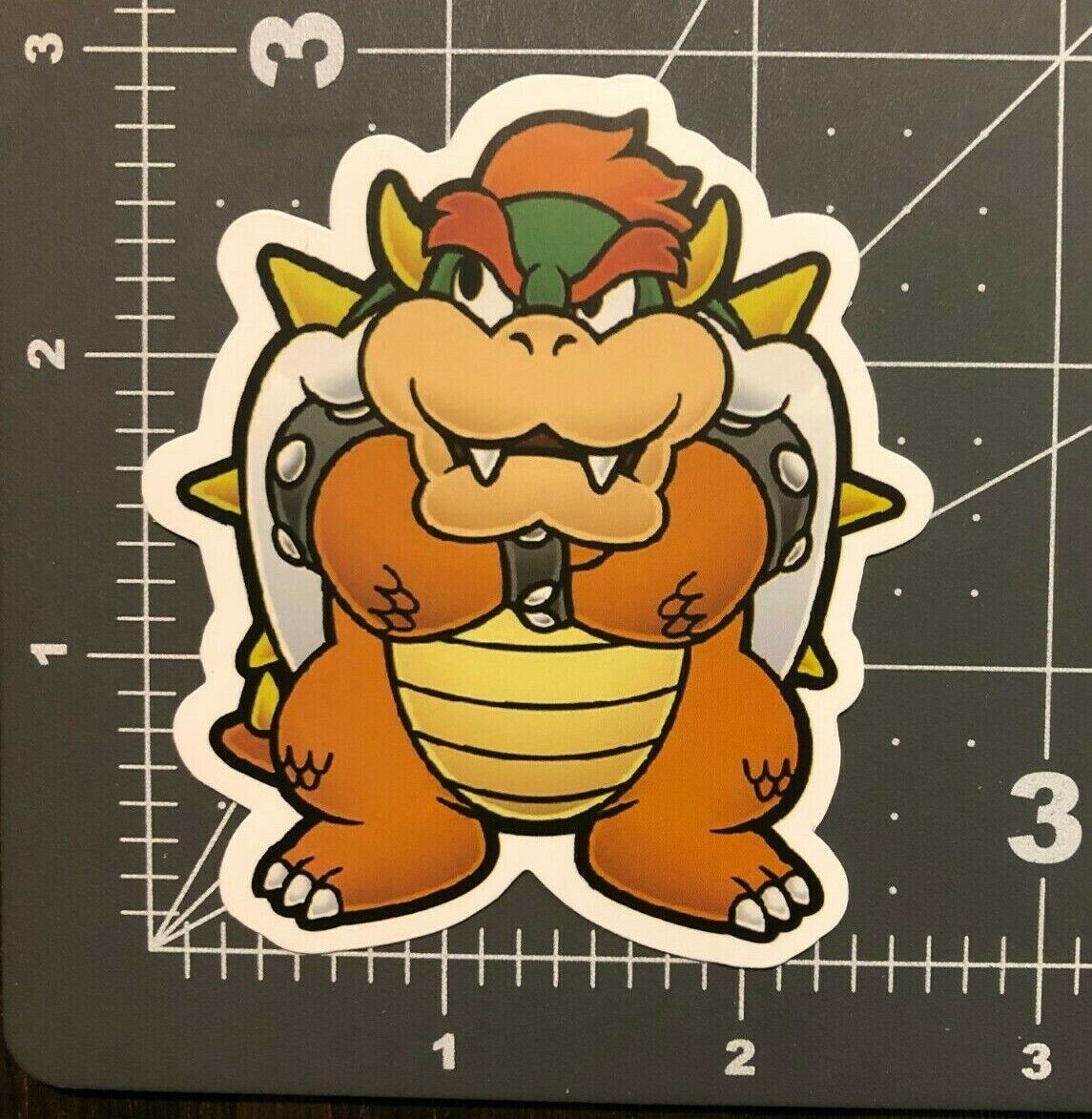 BOWSER vinyl decal from Super Mario Bros. Choose Your Favorite! Paper  Mario, Mario Brothers, King Koopa