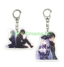 Set of 2 Eighty Six Acrylic Keychain Lena (Handler One), Shinei Nouzen (Reaper)