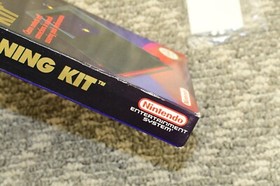 Vintage Nintendo NES Cleaning Kit Original - BOX ONLY w/ Pad