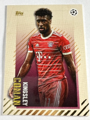 Topps GOLD UEFA UCL 2022-23 FC Bayern München Kingsley Coman