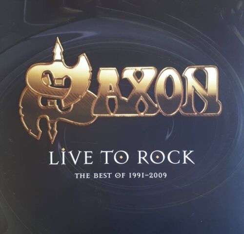 Saxon ‎– Live To Rock: The Best Of 1991-2009 (Sealed Vinyl LP) - Foto 1 di 1
