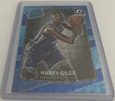 2017-18 Optic Basketball Harry Giles Sacramento Kings Blue Velocity Prizm Rookie